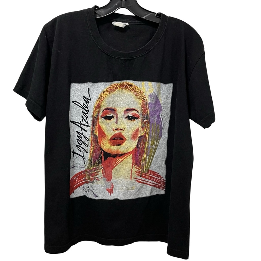 Iggy Azalea The New Classic 2015 Tour Graphic Tee | Unisex Black T-Shirt